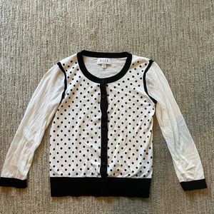 Elle polka dot cardigan